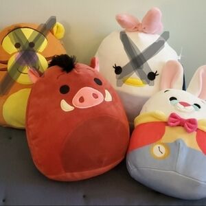 Disney Character Squishmallow Set